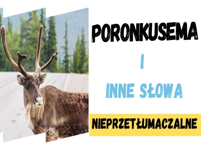 Słowa nieprzetłumaczalne. Jedno słowo, a tak wiele wyraża – część II