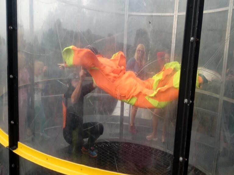 Tunel aerodynamiczny, czyli jak pedałowałam w powietrzu