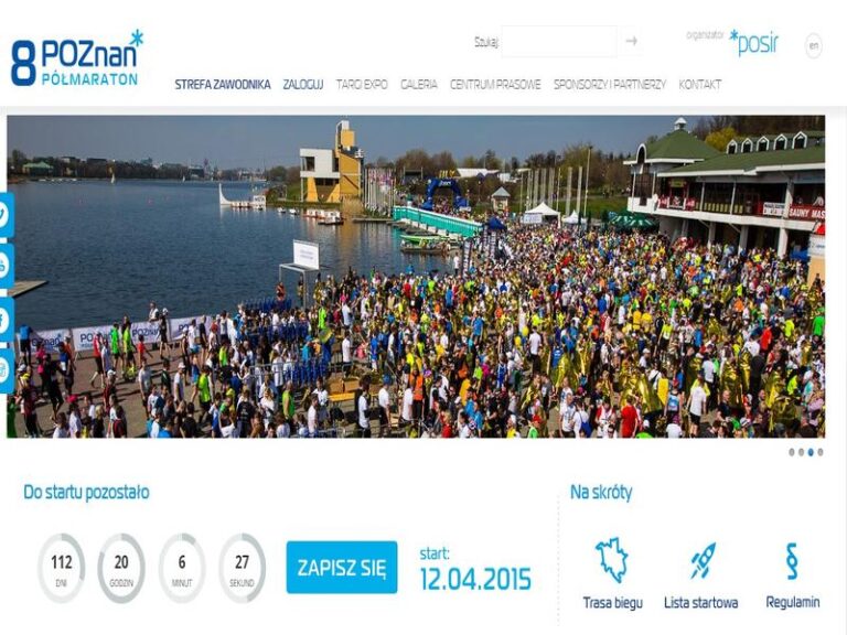 Sentyment do półmaratonu w Poznaniu